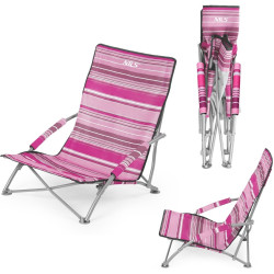 Складной стул Nils Camp NC3035 (Pink) Thumb