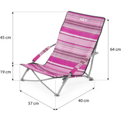 Складной стул Nils Camp NC3035 (Pink) Thumb