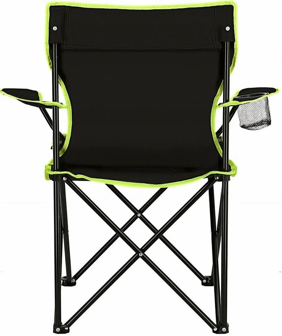 Scaun pliabil Nils Camp NC3044 (Black/Lime)
