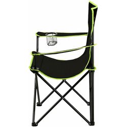 Scaun pliabil Nils Camp NC3044 (Black/Lime) Thumb
