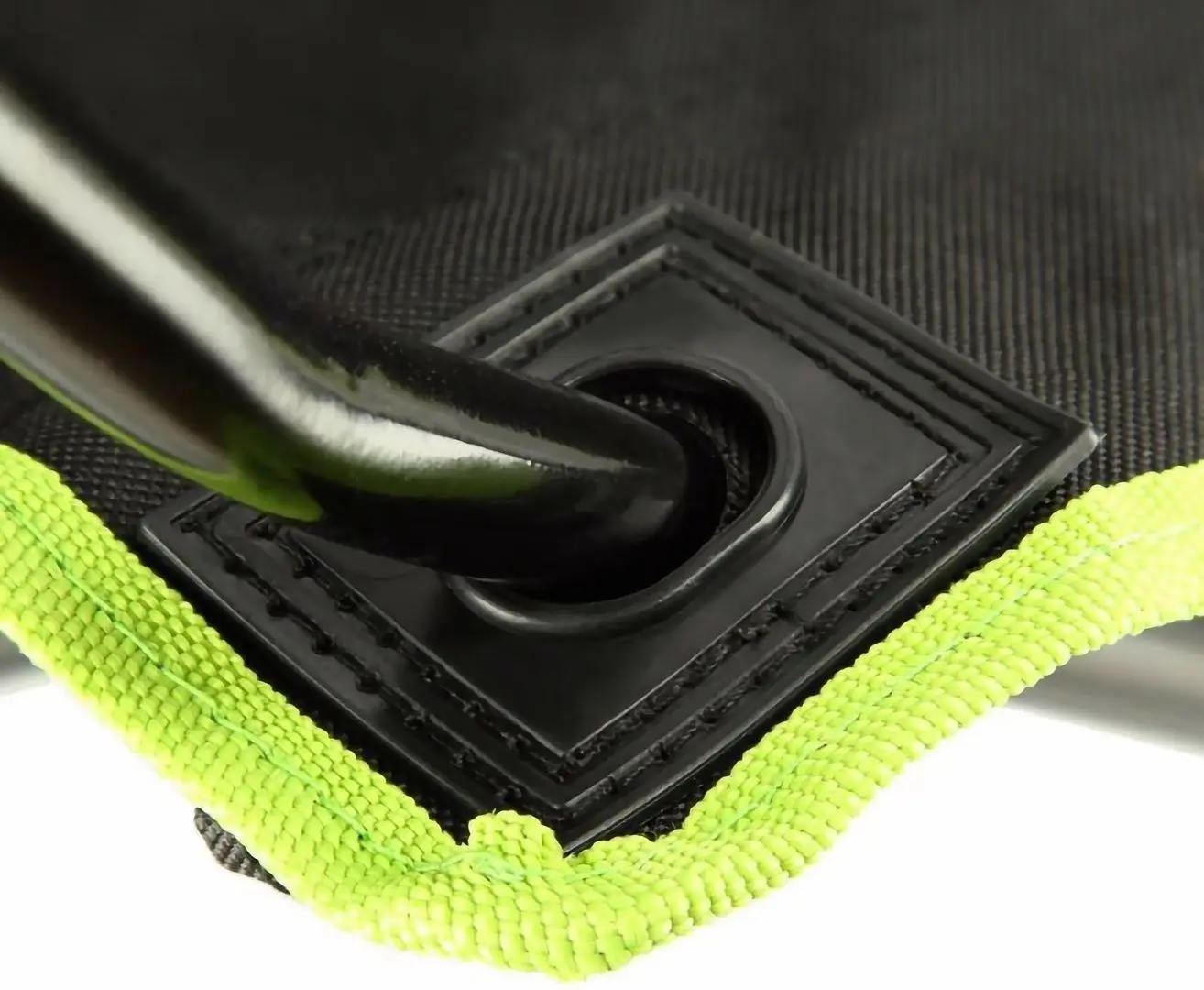 Scaun pliabil Nils Camp NC3044 (Black/Lime)