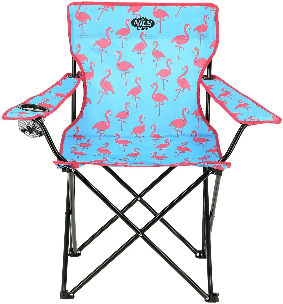 Scaun pliabil Nils Camp NC3045 Flamingo (Blue)
