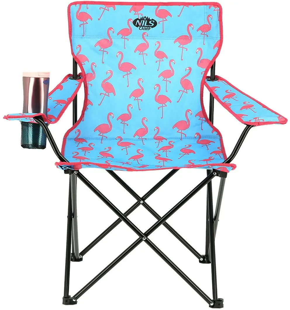 Scaun pliabil Nils Camp NC3045 Flamingo (Blue)