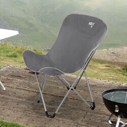 Scaun pliabil Nils Camp NC3051 (Grey)