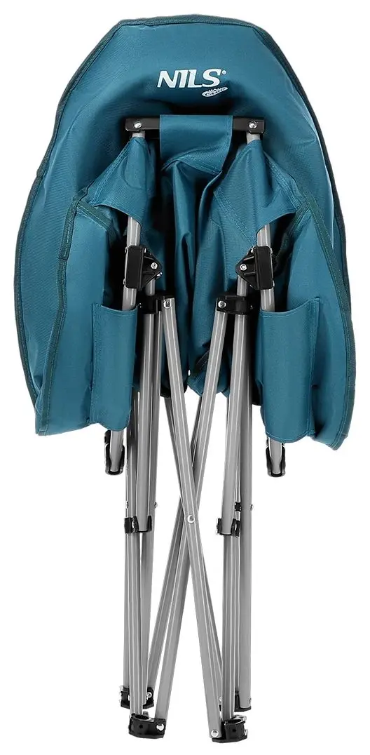 Scaun pliabil Nils Camp NC3070 (Dark Turquoise)