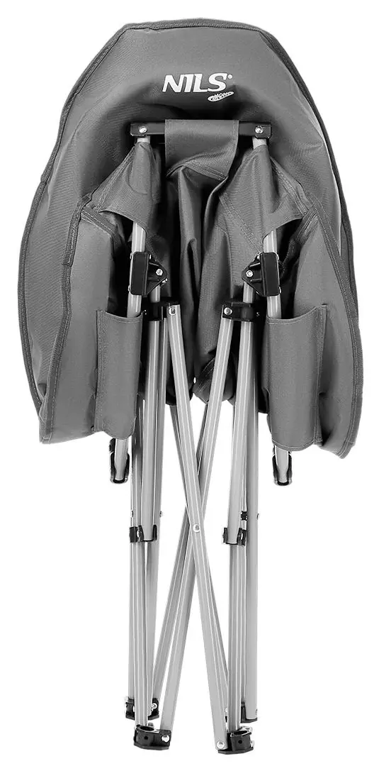 Scaun pliabil Nils Camp NC3070 (Grey)
