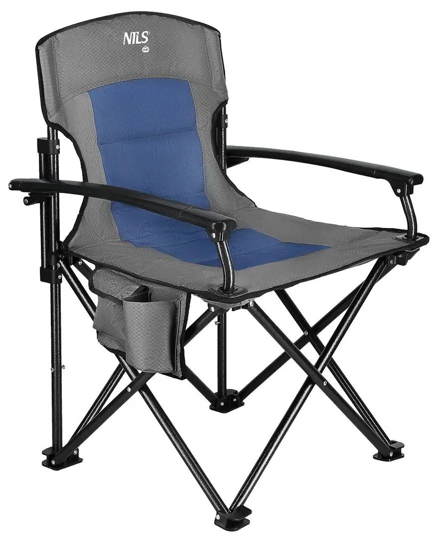 Scaun pliabil Nils Camp NC3075 (Blue/Grey)
