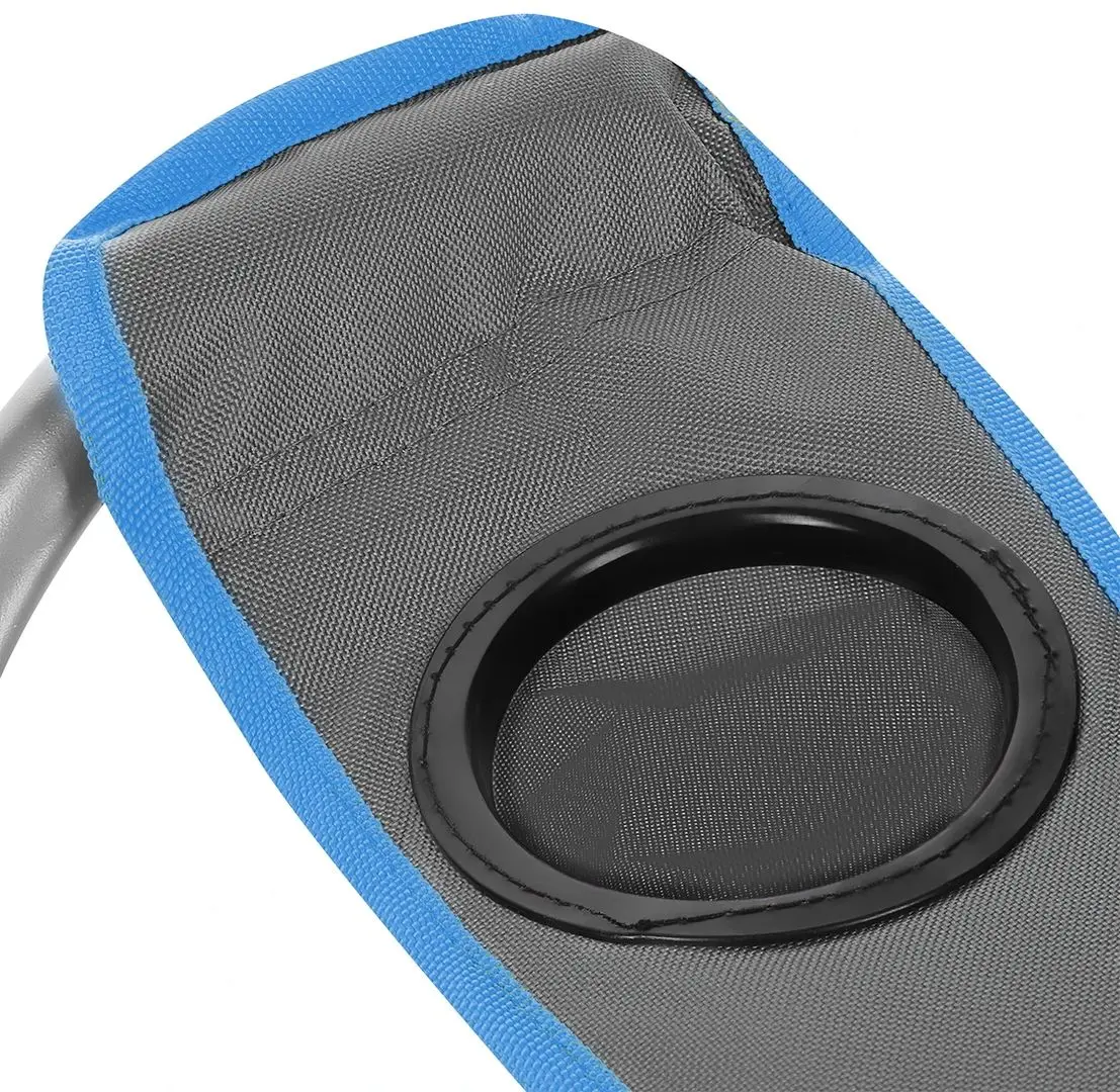 Scaun pliabil Nils Camp NC3079 (Grey/Blue)