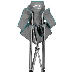 Scaun pliabil Nils Camp NC3079 (Grey/Green) Thumb