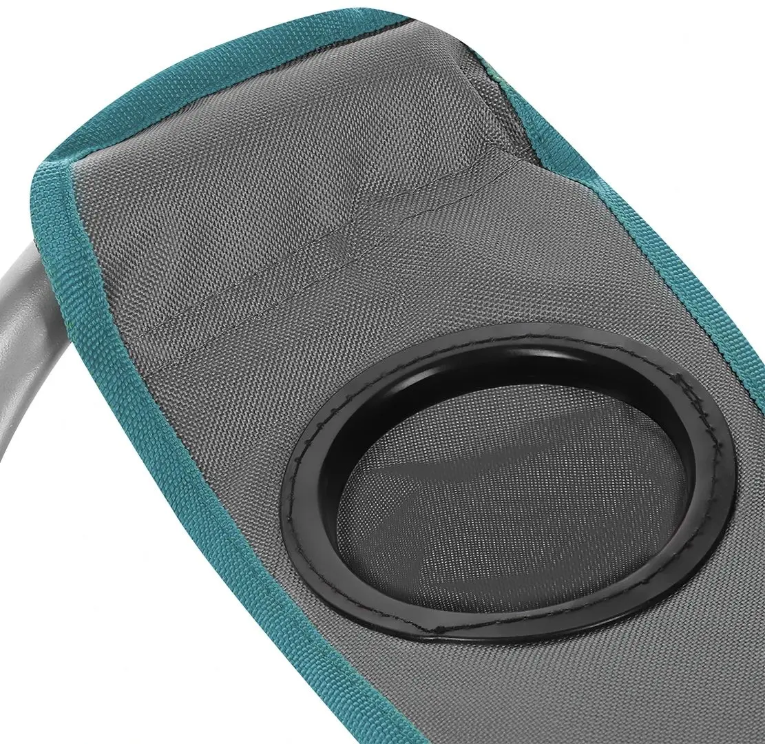 Scaun pliabil Nils Camp NC3079 (Grey/Green)