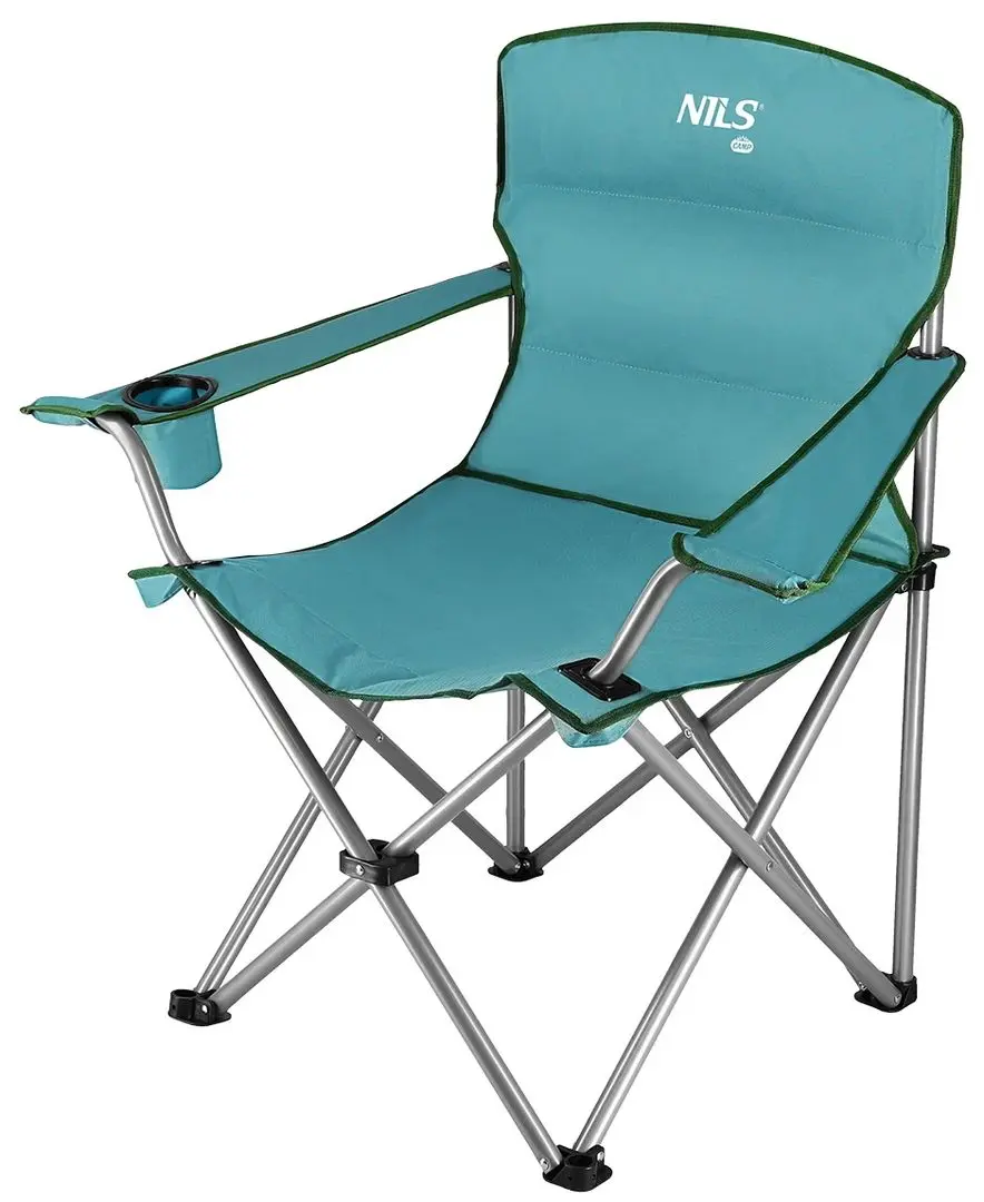 Scaun pliabil Nils Camp NC3079 (Turquoise)
