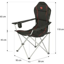 Складной стул Nils Camp NC3080 (Black/Red) Thumb