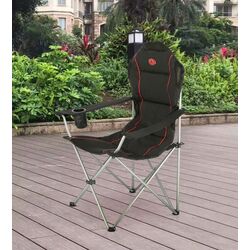 Складной стул Nils Camp NC3080 (Black/Red)
