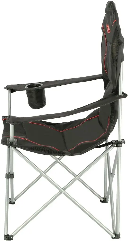 Складной стул Nils Camp NC3080 (Black/Red) - 5