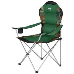 Складной стул Nils Camp NC3080 (Green/Camouflage) Thumb