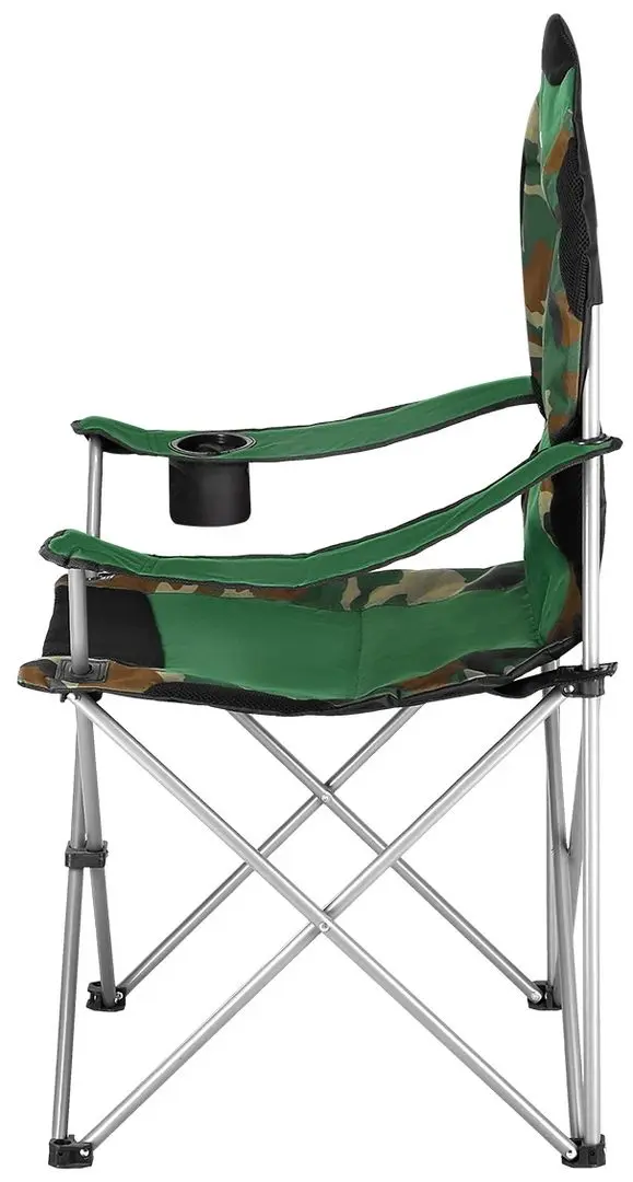 Складной стул Nils Camp NC3080 (Green/Camouflage)