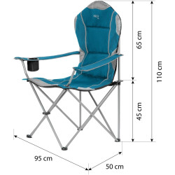 Складной стул Nils Camp NC3080 (Turqoise) Thumb