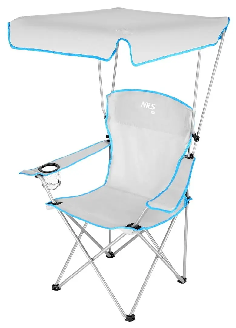 Scaun pliabil Nils Camp NC3087 (Grey)