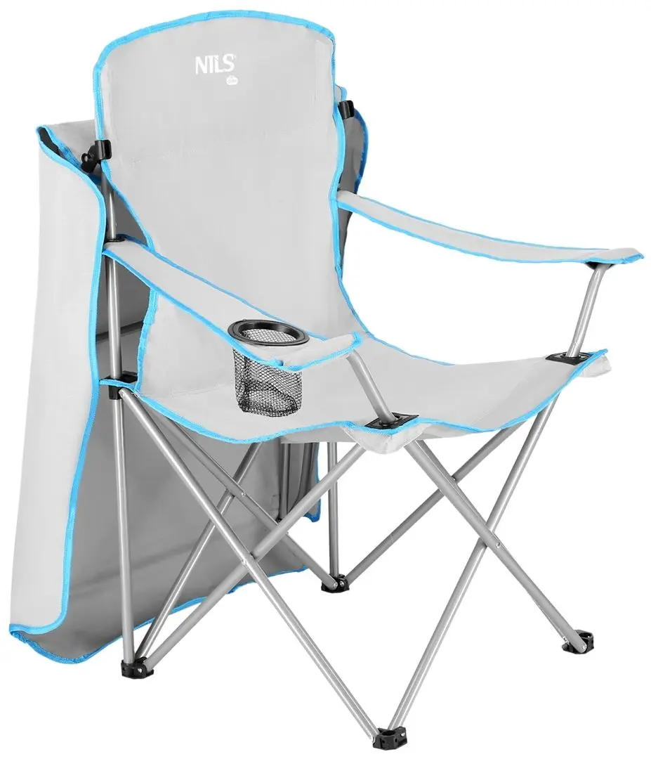 Scaun pliabil Nils Camp NC3087 (Grey)
