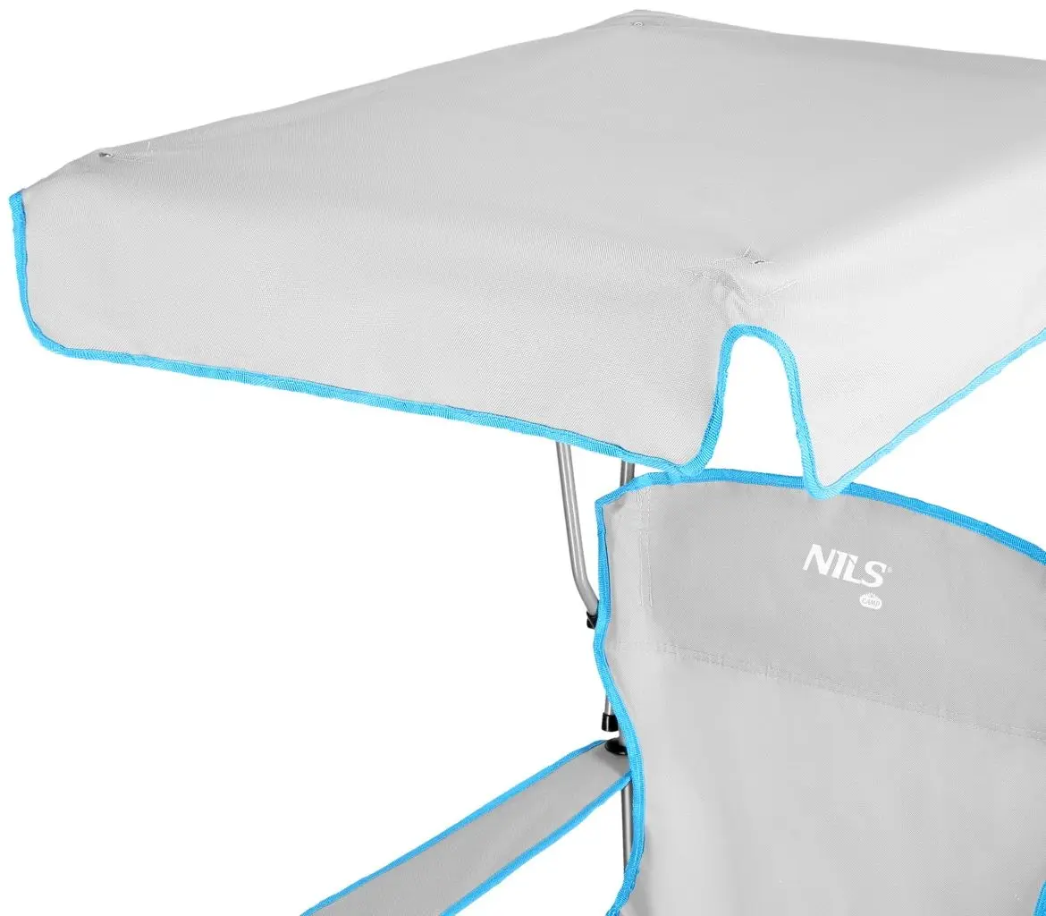 Scaun pliabil Nils Camp NC3087 (Grey)