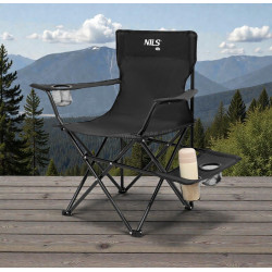 Складной стул Nils Camp NC3301 (Black)