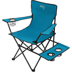 Складной стул Nils Camp NC3301 (Blue/Grey) Thumb