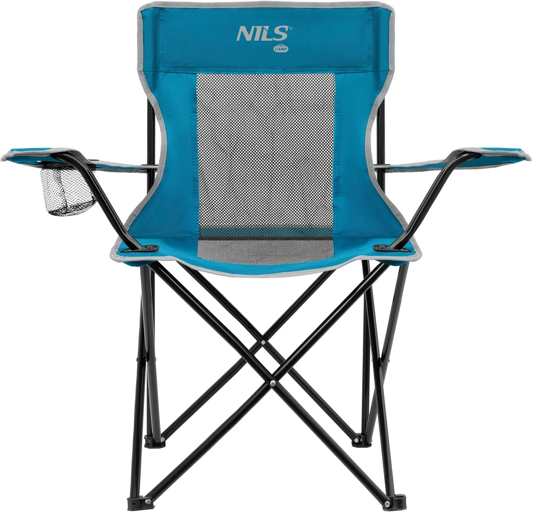 Scaun pliabil Nils Camp NC3302 (Blue/Grey) - 2