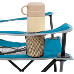 Scaun pliabil Nils Camp NC3302 (Blue/Grey) Thumb