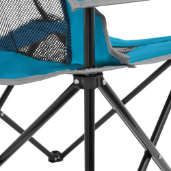 Scaun pliabil Nils Camp NC3302 (Blue/Grey) Thumb
