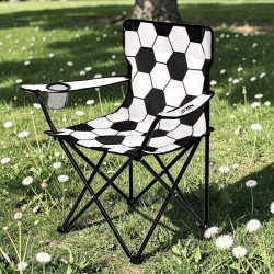 Складной стул Nils Camp NC3303 (Black/White)