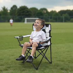 Складной стул Nils Camp NC3303 (Black/White) Thumb