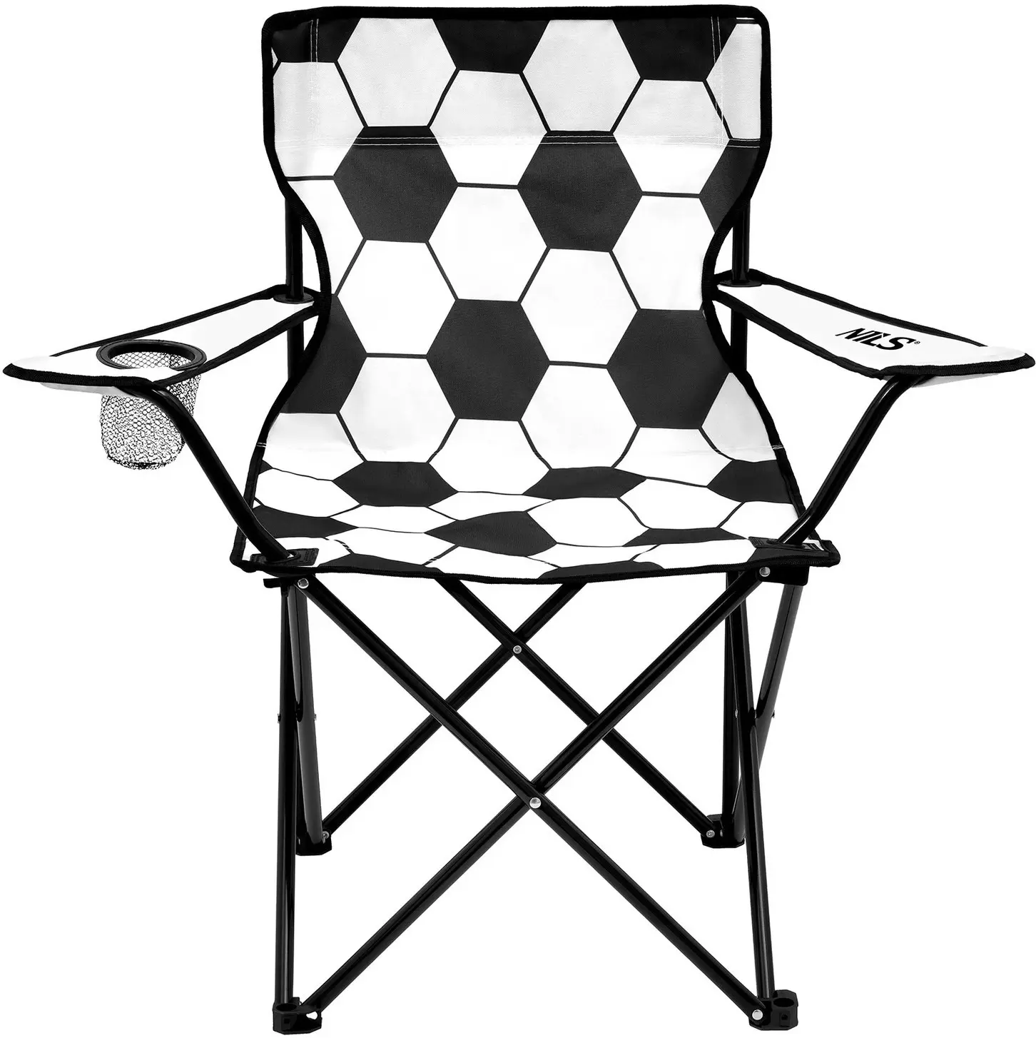 Складной стул Nils Camp NC3303 (Black/White)