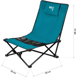 Складной стул Nils Camp NC3306 (Blue/Black) Thumb