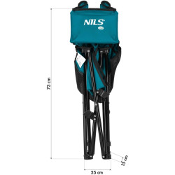Складной стул Nils Camp NC3306 (Blue/Black) Thumb