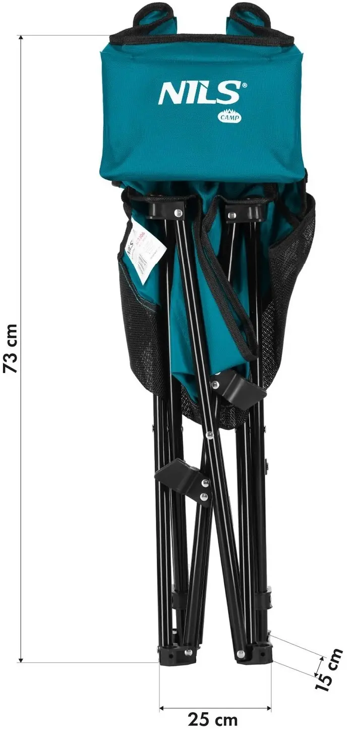 Складной стул Nils Camp NC3306 (Blue/Black) - 11