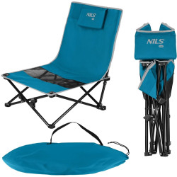 Складной стул Nils Camp NC3306 (Blue/Grey) Thumb