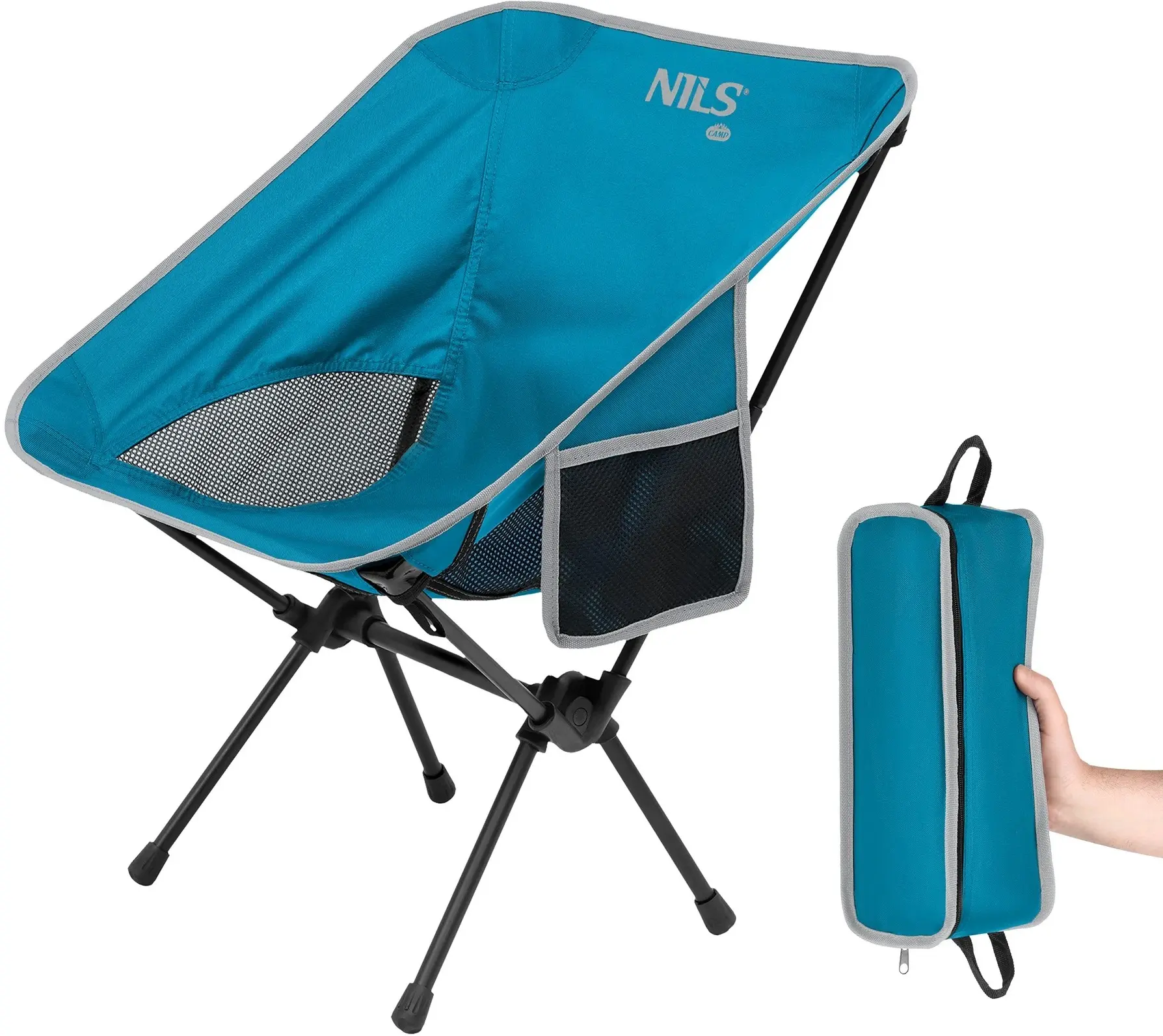 Scaun pliabil Nils Camp NC3320 (Blue) - 2