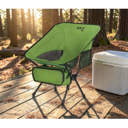 Scaun pliabil Nils Camp NC3320 (Green)