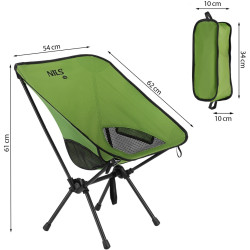 Scaun pliabil Nils Camp NC3320 (Green) Thumb