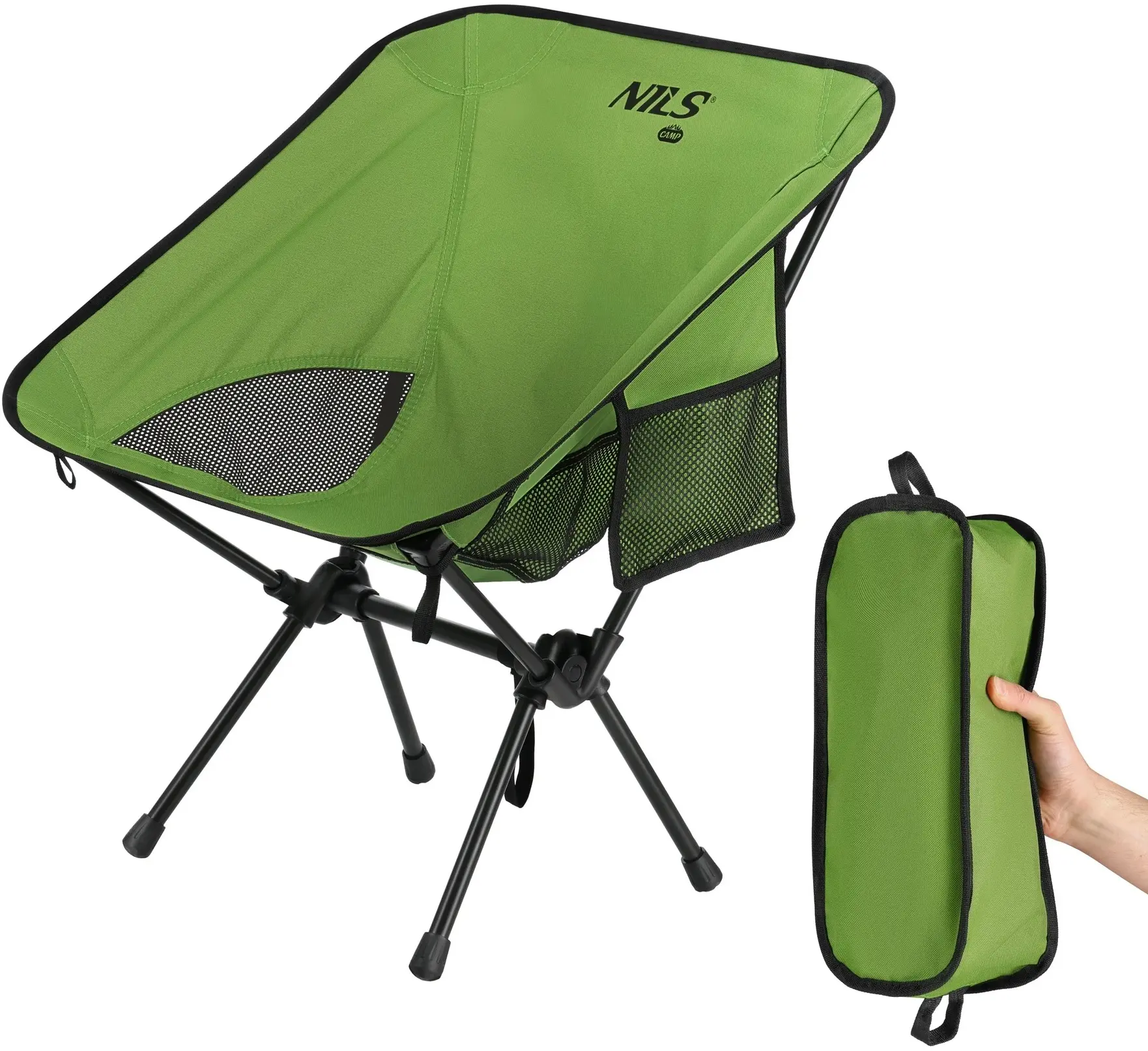 Scaun pliabil Nils Camp NC3320 (Green) - 2