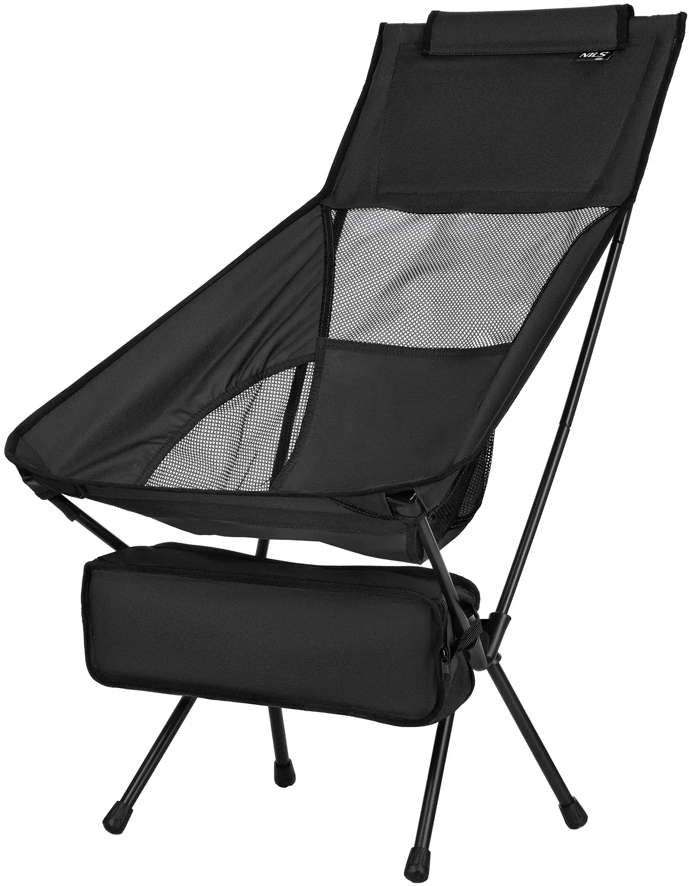 Scaun pliabil Nils Camp NC3321 (Black) - 3