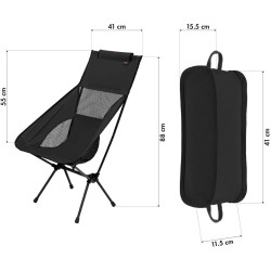 Scaun pliabil Nils Camp NC3321 (Black) Thumb