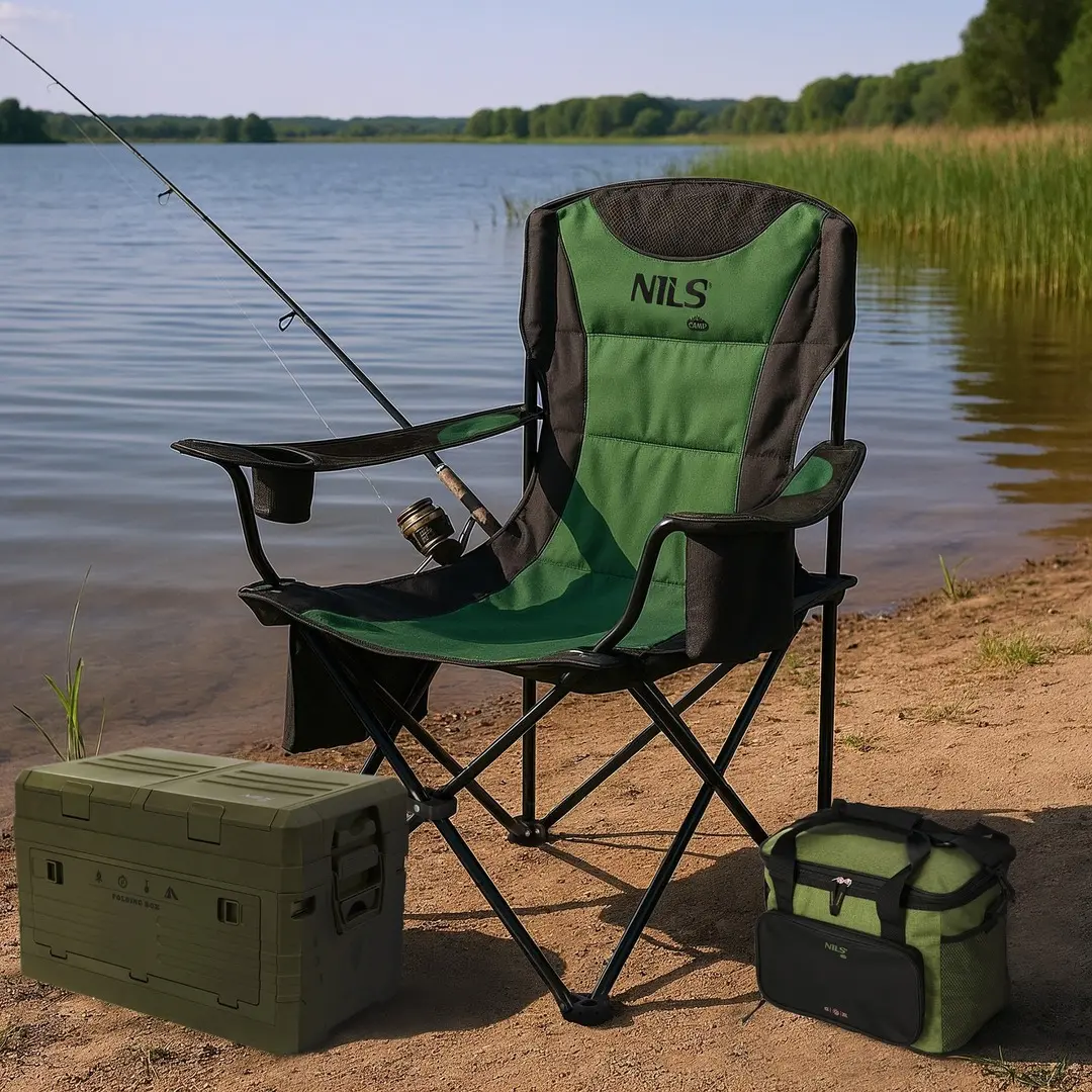 Складной стул Nils Camp NC3501 (Khaki)