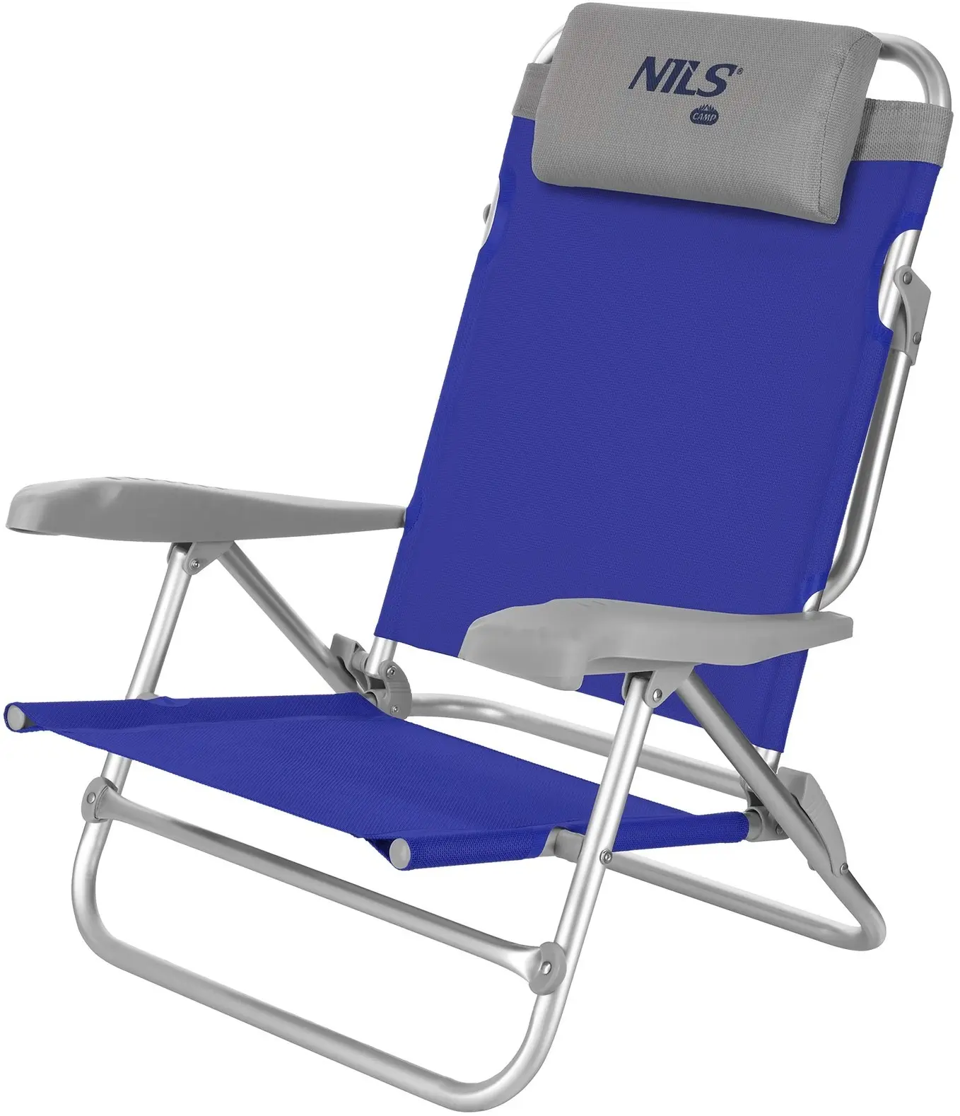 Складной стул Nils Camp NC3502 (Blue/Grey) - 2