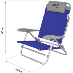 Складной стул Nils Camp NC3502 (Blue/Grey) Thumb
