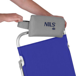 Складной стул Nils Camp NC3502 (Blue/Grey) Thumb