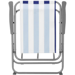Scaun pliabil Nils Camp NC3503 (Blue/White) Thumb
