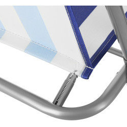 Scaun pliabil Nils Camp NC3503 (Blue/White) Thumb
