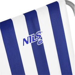 Scaun pliabil Nils Camp NC3503 (Blue/White) Thumb