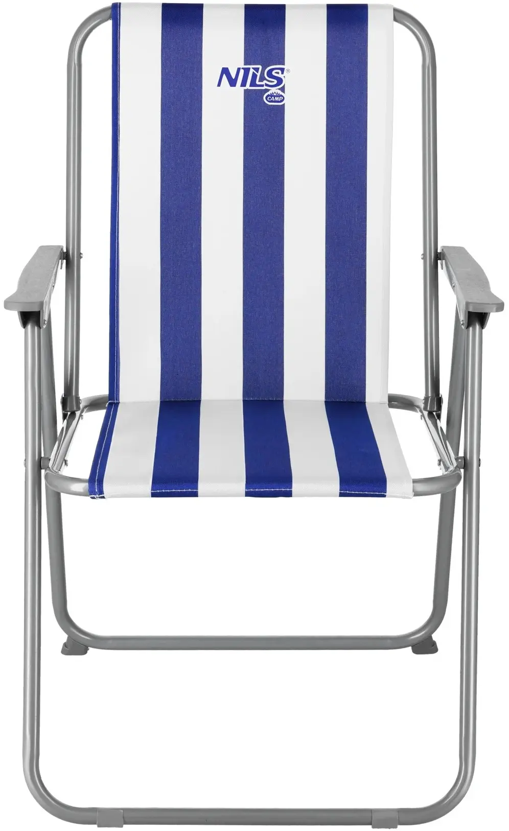 Scaun pliabil Nils Camp NC3503 (Blue/White) - 2